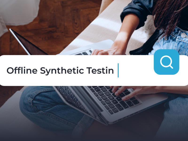 Teste sintético offline: um método rápido e seguro para melhorar os resultados da pesquisa