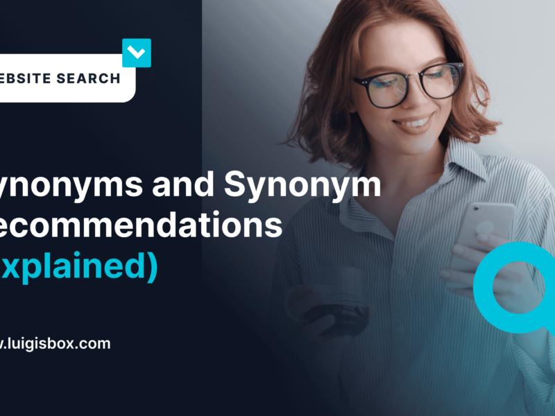 Explicando sinônimos e recomendações de sinônimos