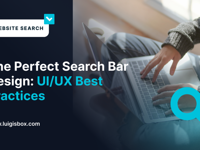 O design perfeito da barra de pesquisa: práticas recomendadas de UI/UX